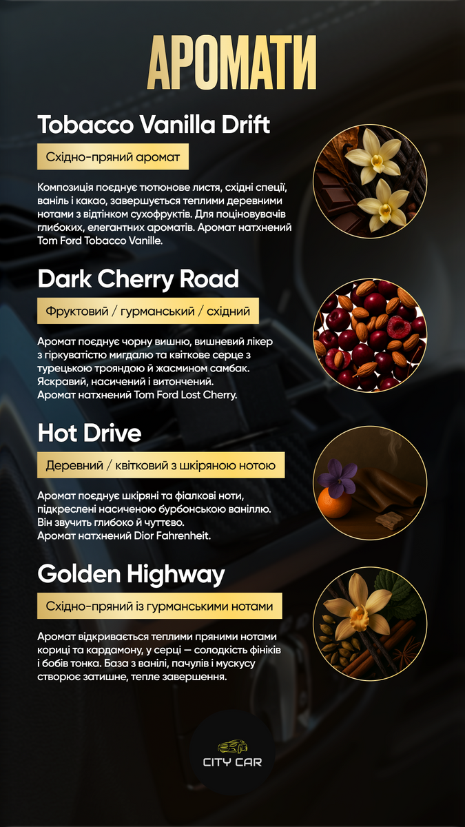 Аромапарфюм на дефлектор для авто "Зелений"