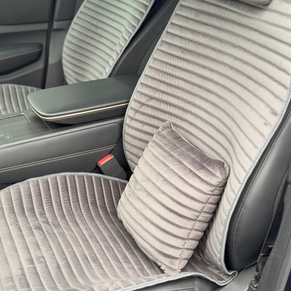 Накидки з алькантари еліт “Темно-сірий”