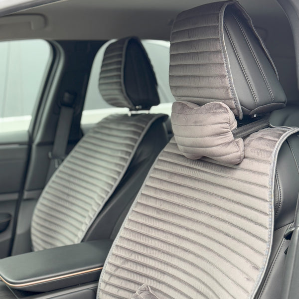 Накидки з алькантари еліт “Темно-сірий”