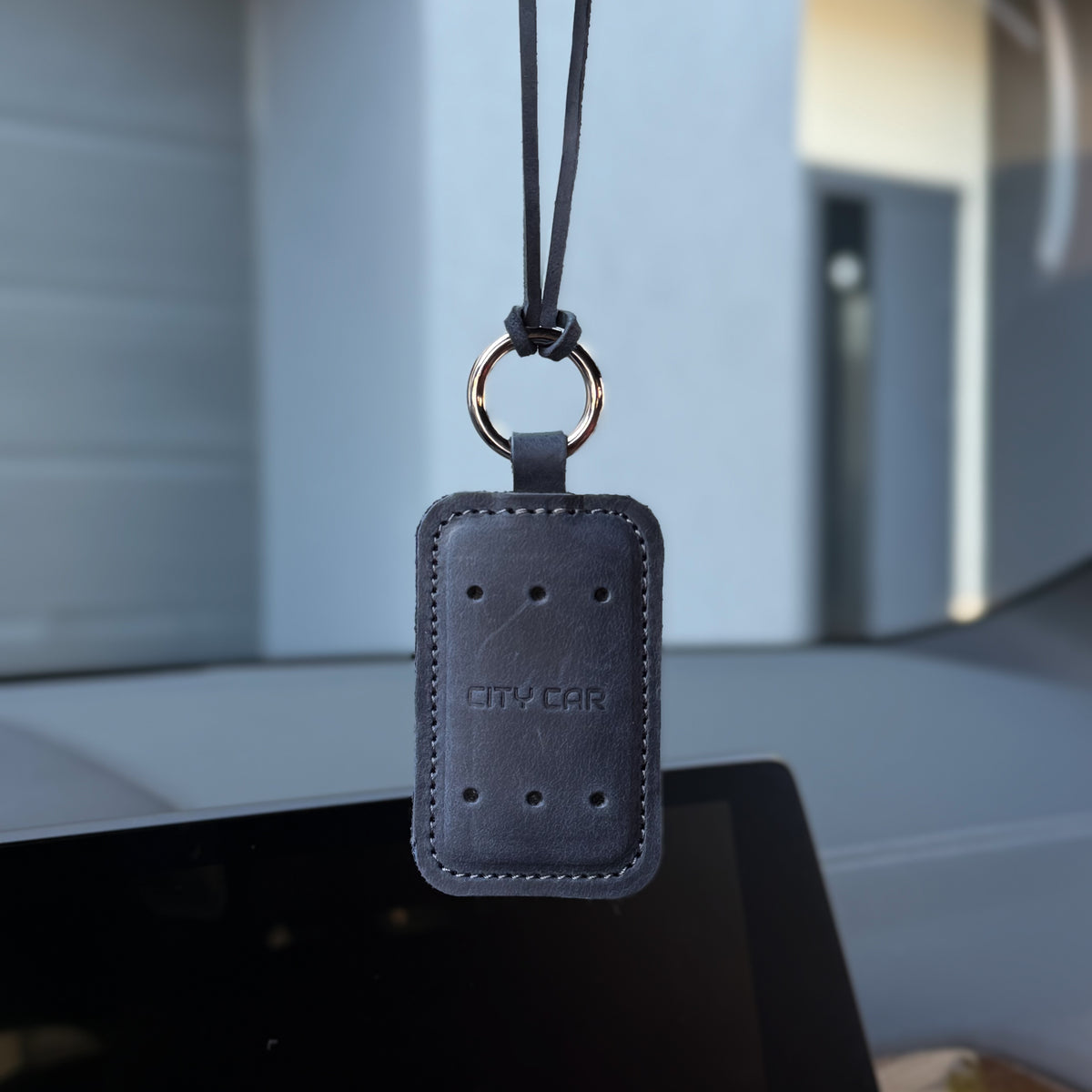 Підвісний аромапарфюм для авто "Синій"