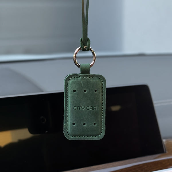 Підвісний аромапарфюм для авто "Зелений"