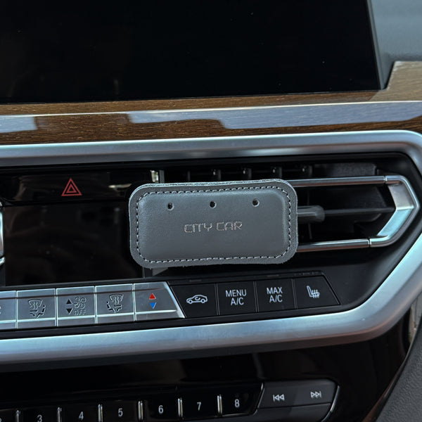 Аромапарфюм на дефлектор для авто "Сірий"