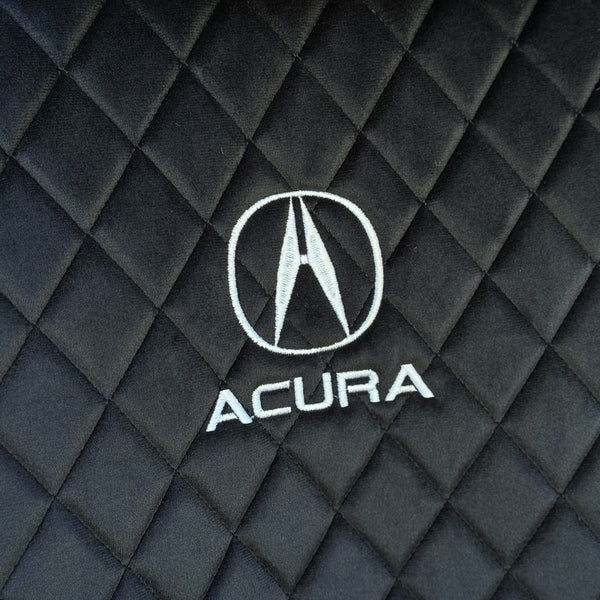 Накидки з алькантари преміум “Чорний ромб”