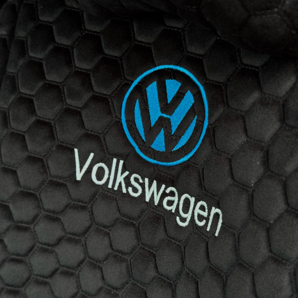 Накидки з алькантари преміум “Чорна сота”