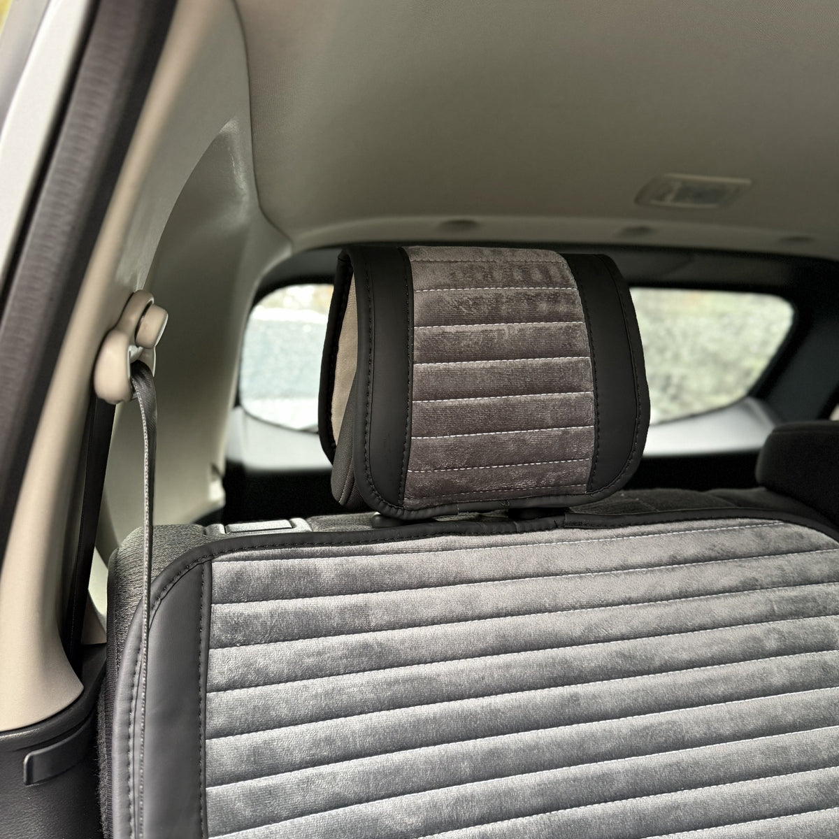 Накидки з алькантари еліт+ “Сірий”