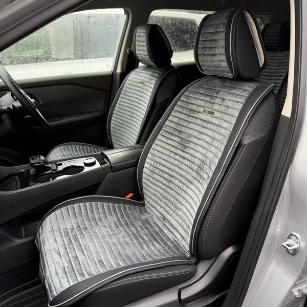 Накидки з алькантари еліт+ “Сірий”