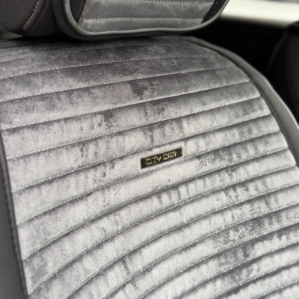 Накидки з алькантари еліт+ “Сірий”