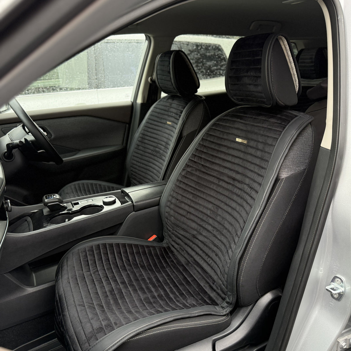 Накидки з алькантари еліт+ “Чорний”