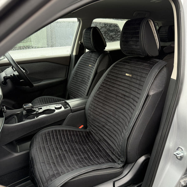 Накидки з алькантари еліт+ “Чорний”