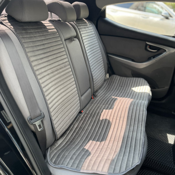 Накидки з алькантари преміум “Темно-сірий горизонт”