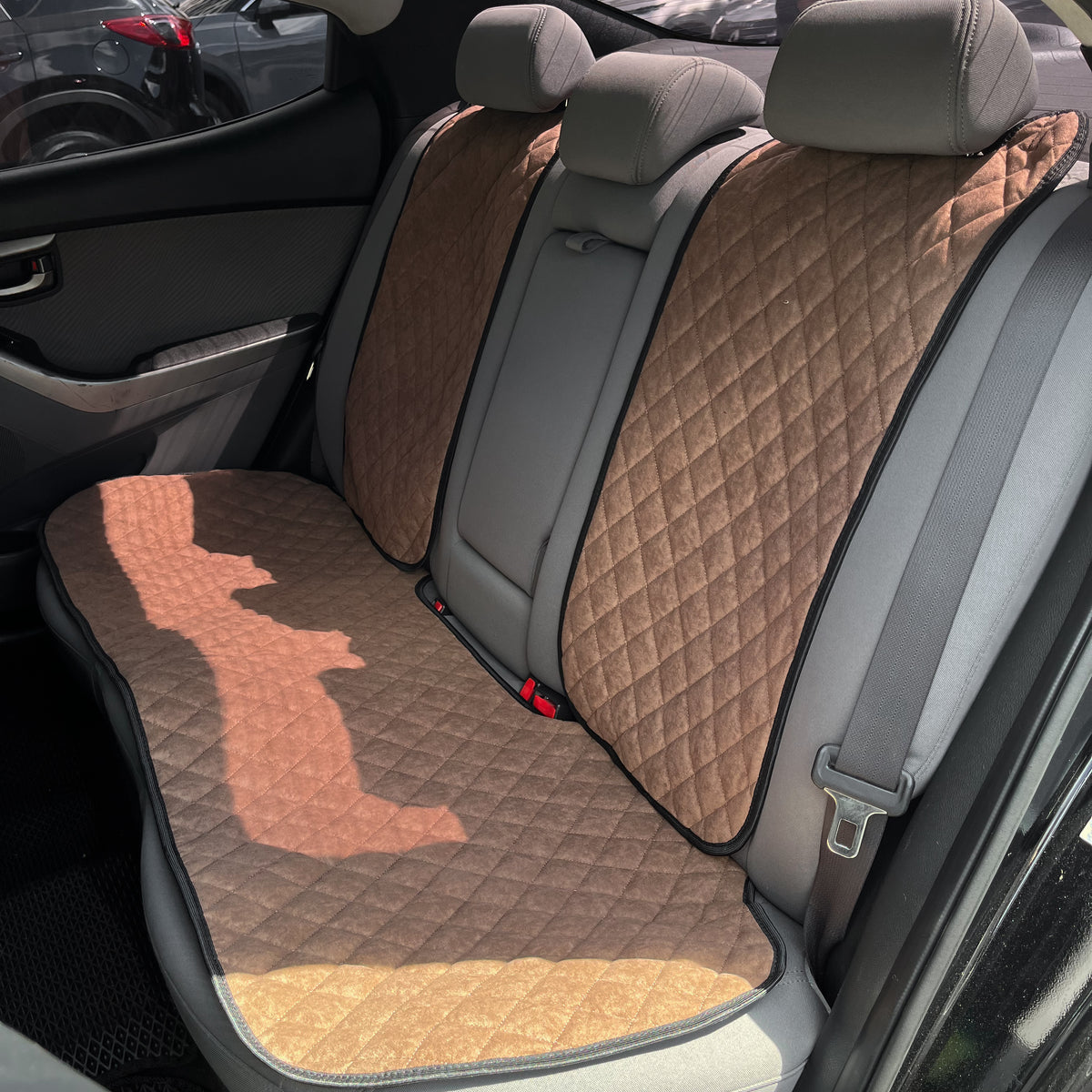 Накидки з алькантари стандарт “Коричневий ромб”