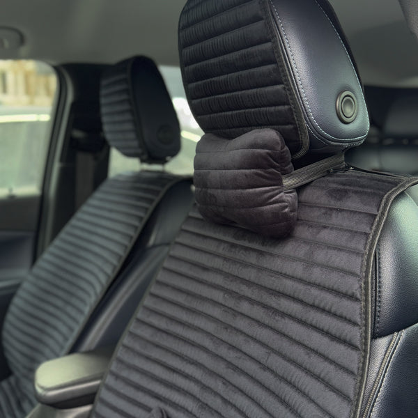 Накидки з алькантари еліт “Чорний”