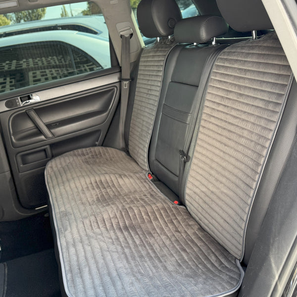 Накидки з алькантари еліт “Темно-сірий”